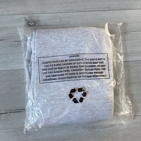 PrettyLittleThing Reel Cotton Plus Ash Grey Casual Jogger Size 12‎ in Grey NWT - Picture 7 of 8